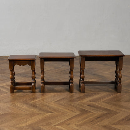 英国 クラシック ネストテーブル サイドテーブル