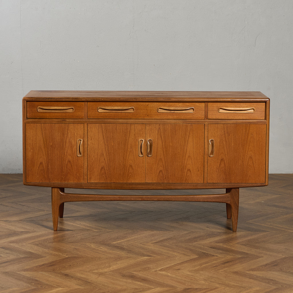 Fresco ヴィンテージ 脚付き サイドボード (4072)