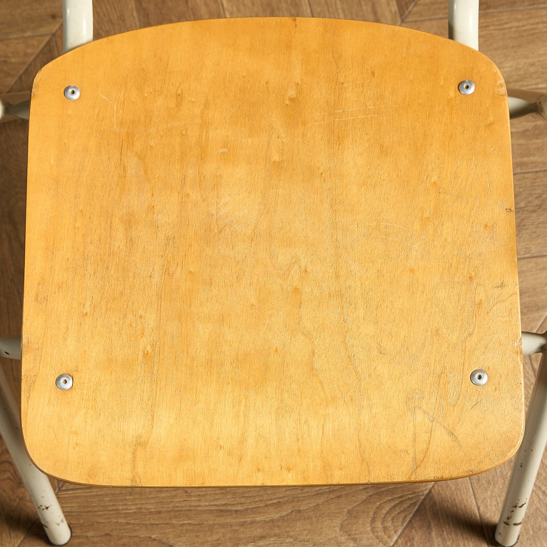 イギリス ヴィンテージ スタッキング スクールチェア