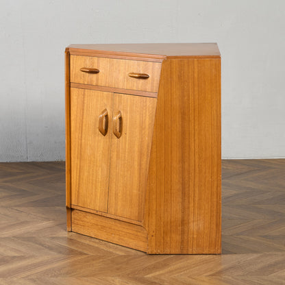 Brandon ライティングデスク付き コーナーキャビネット 3点セット