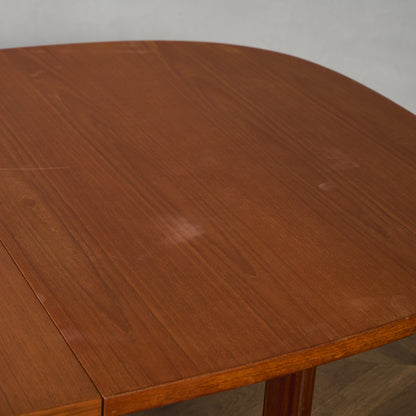 ヴィンテージ エクステンション オーバル ロング ダイニングテーブル