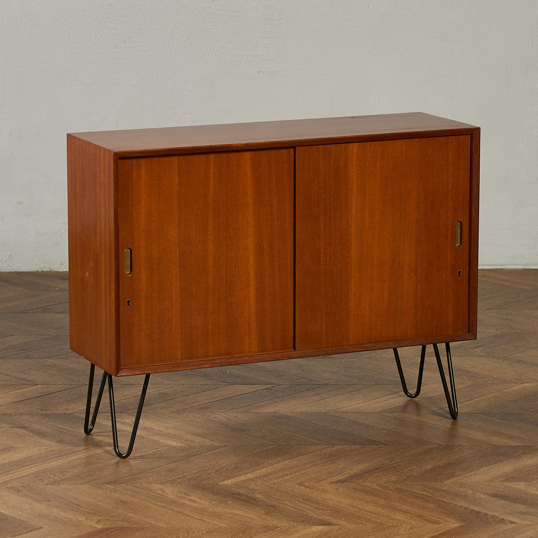 イギリス ヴィンテージ キャビネット カスタム アイアン ヘアピン