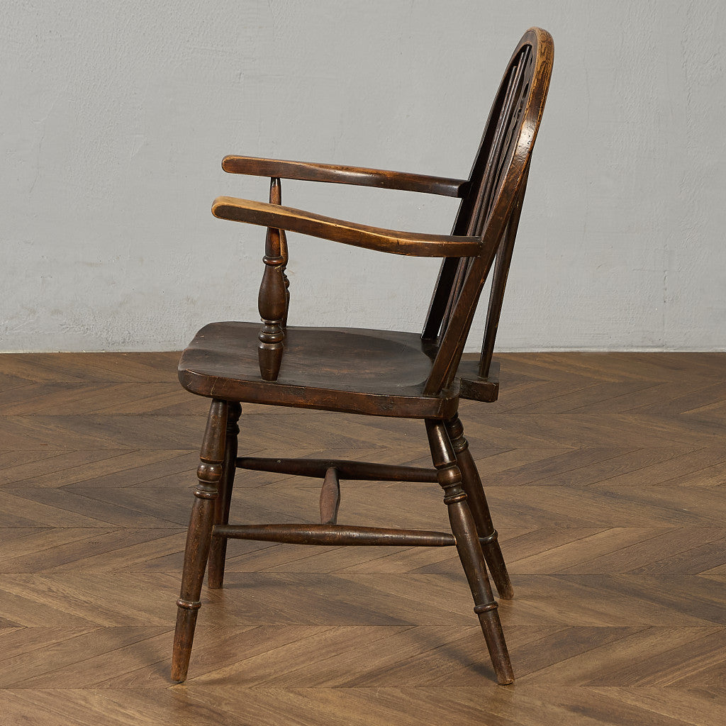 英国 クラシック ホイールバック ウィンザー アームチェア