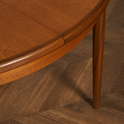 エクステンション ラウンド ダイニングテーブル