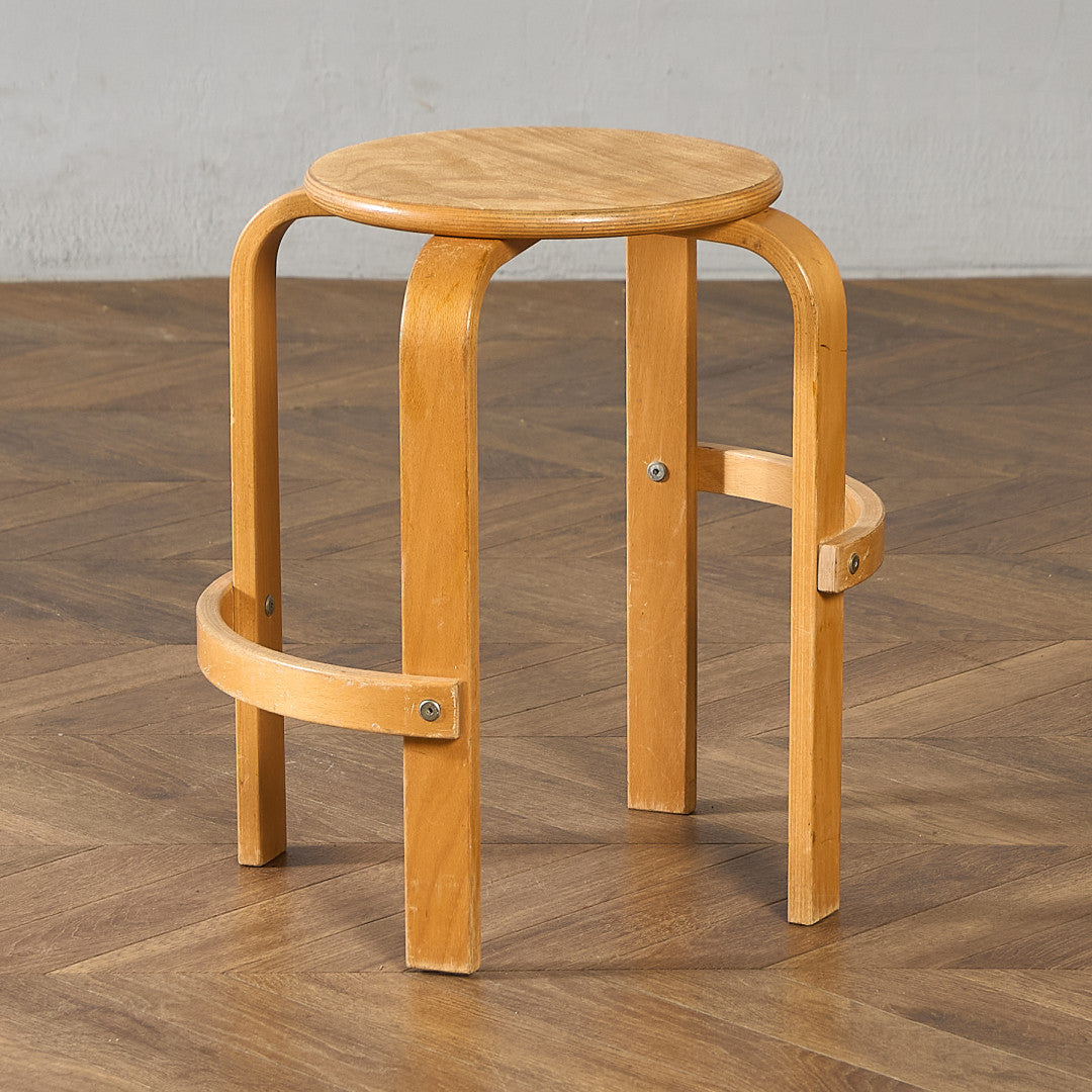 デンマーク LEIKA ヴィンテージ ベントウッド スツール