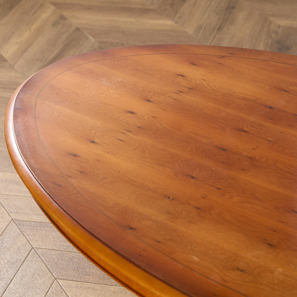 リージェンシー 様式 オーバル センターテーブル