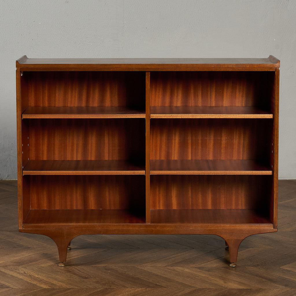 ヴィンテージ ナロー オープン ブックケース