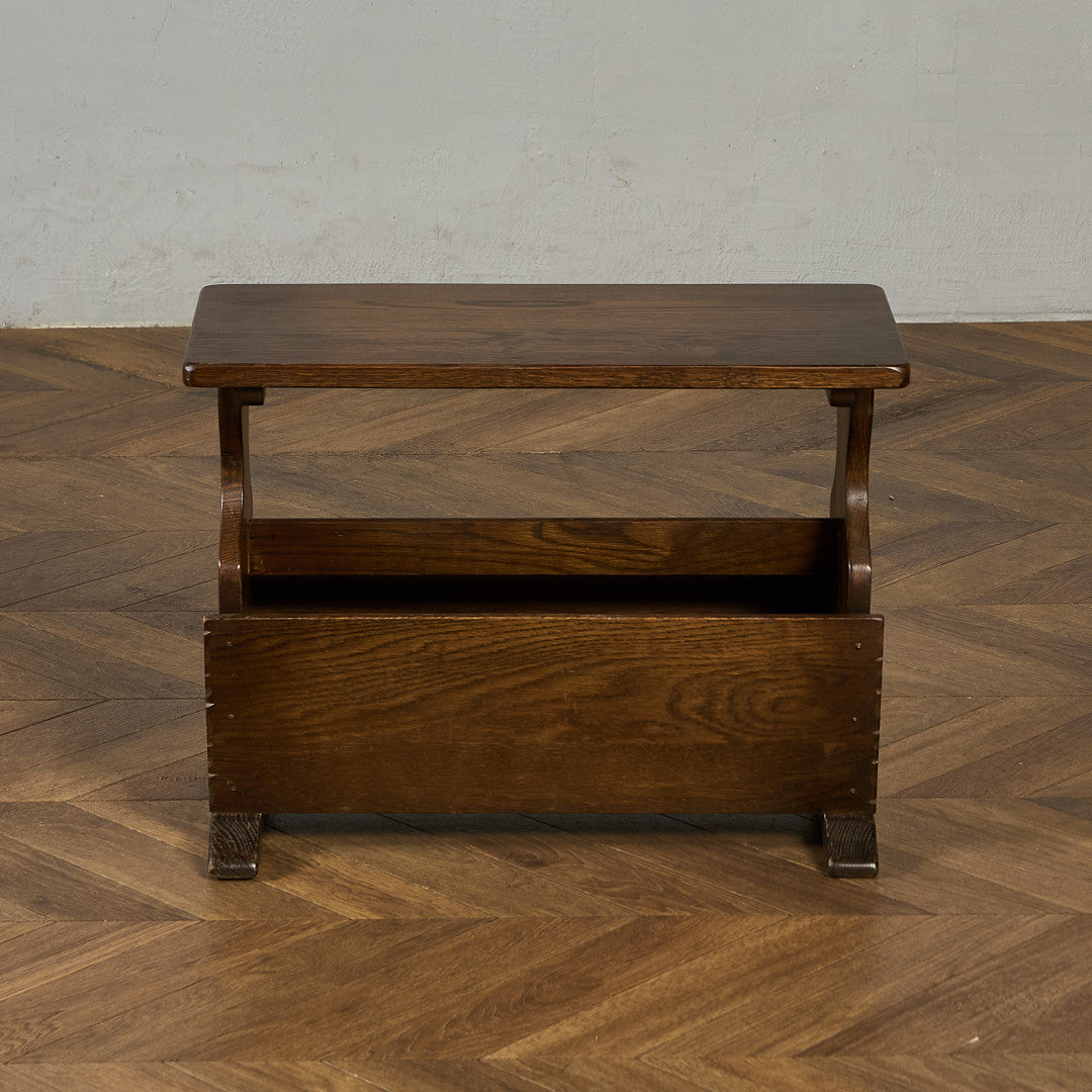 英国 クラシック マガジンラック サイドテーブル