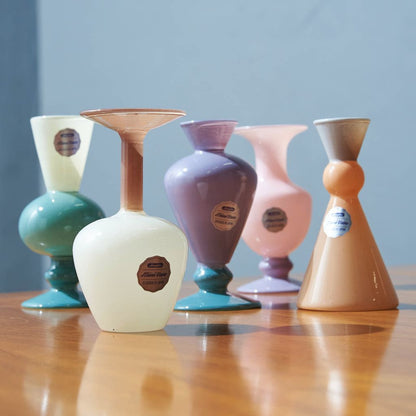 MINI VASE TWO TONE / Beige×Green