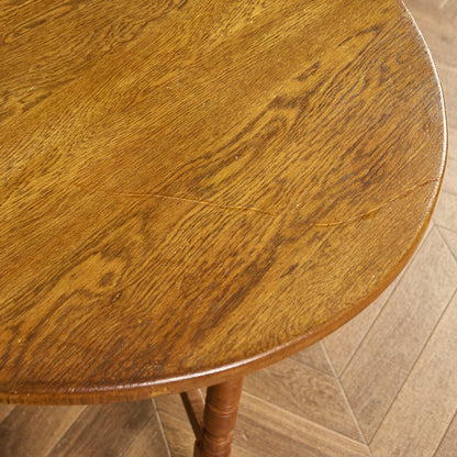 英国 クラシック ドロップリーフ ゲートレッグテーブル