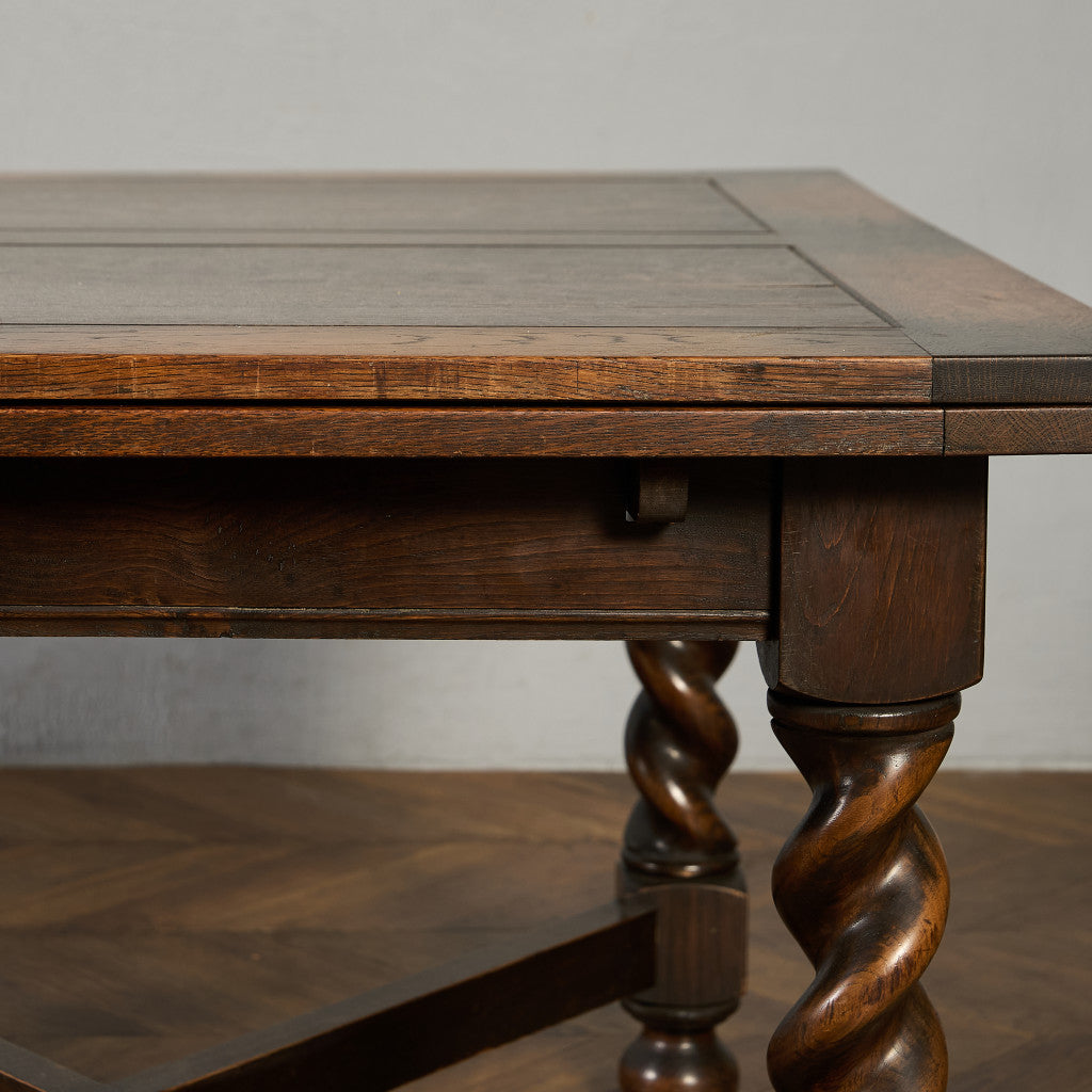 英国 クラシック ドローリーフ ダイニングテーブル