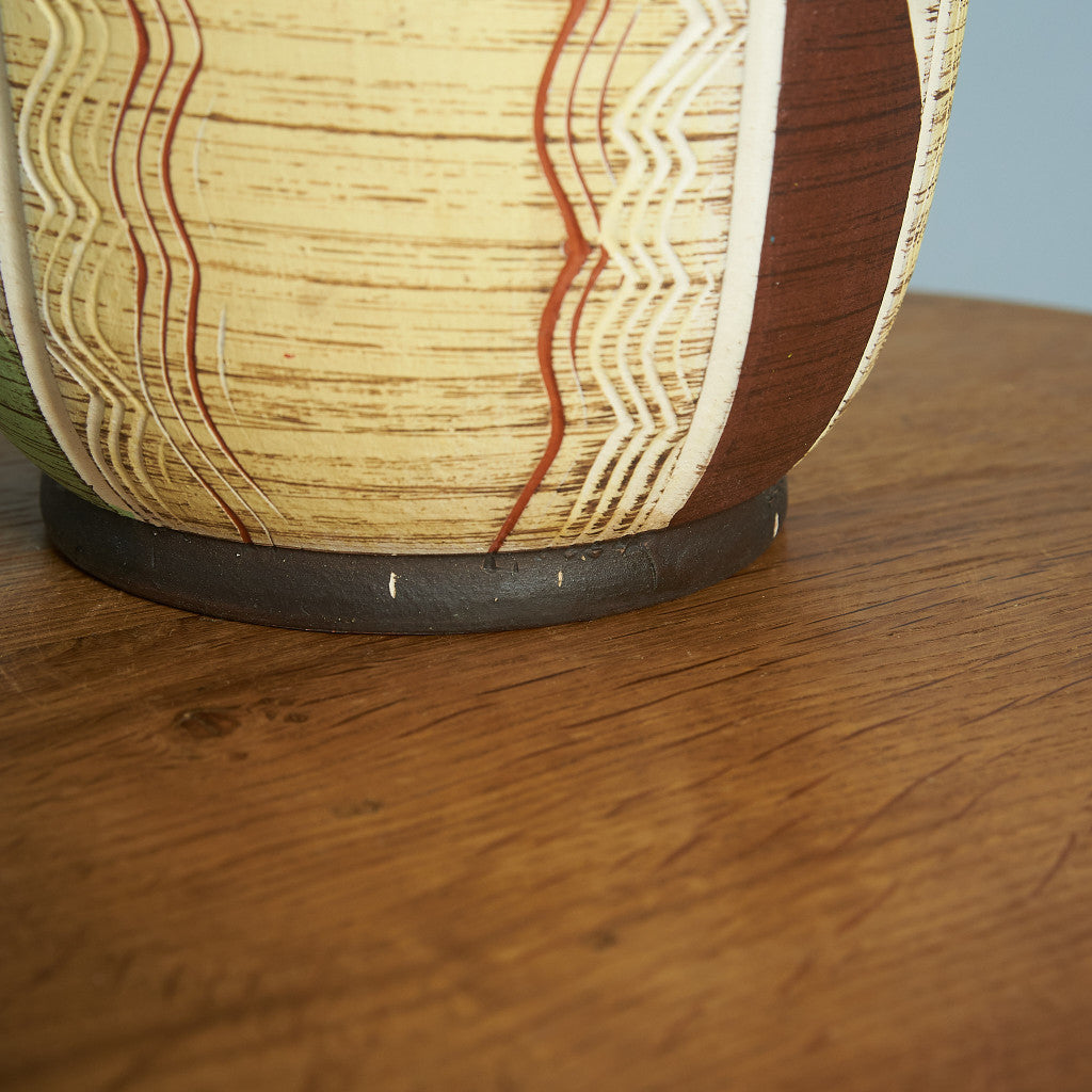 German Art Pottery フラワーベース