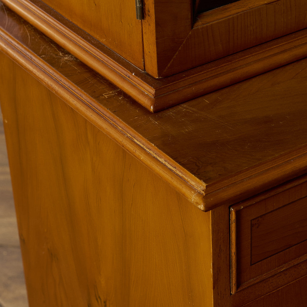 英国 クラシック エドワーディアン ブックケース 食器棚 #90051