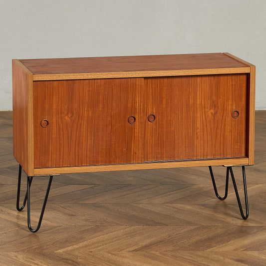 PS system ヴィンテージ ナロー ブックケース カスタム アイアン ヘアピンレッグ