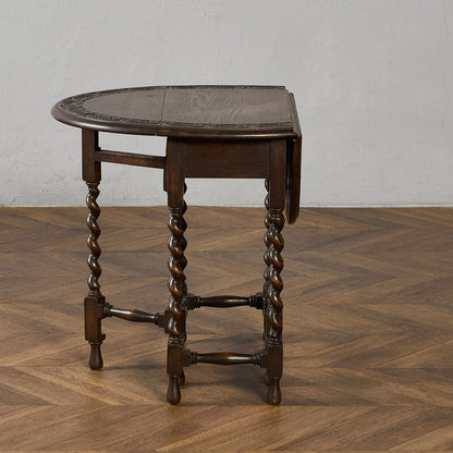 英国 クラシック ドロップリーフ ゲートレッグテーブル