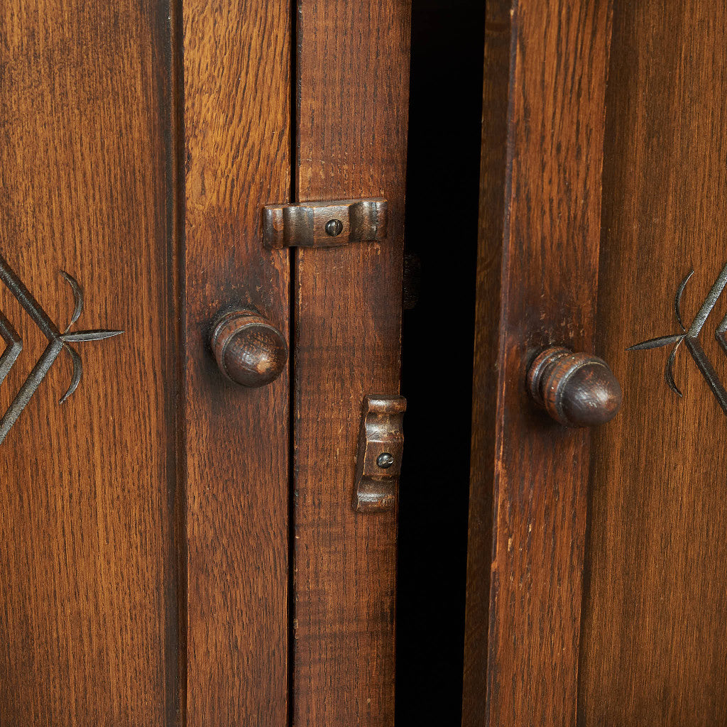 オーク材 ウェルシュドレッサー / 食器棚