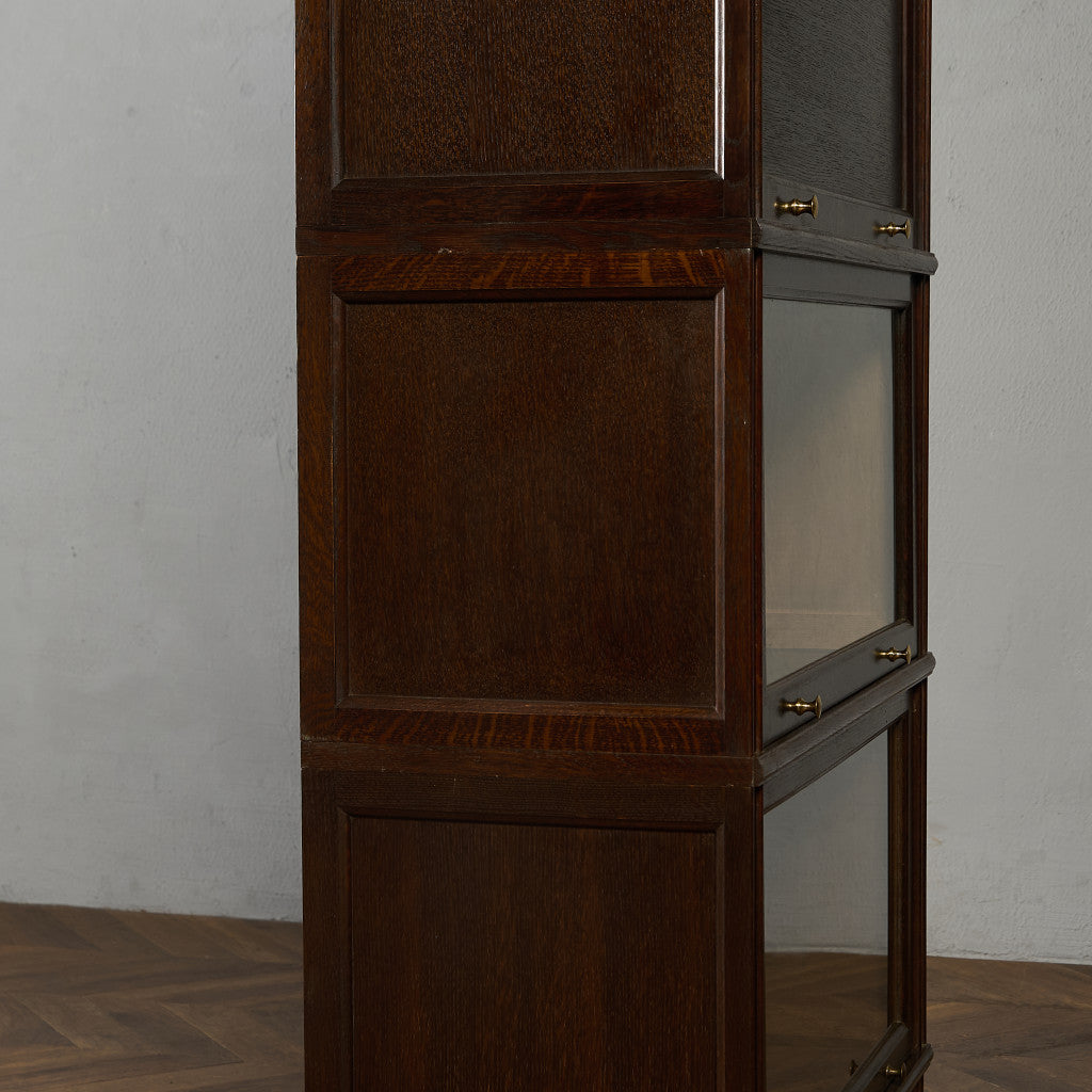 英国 クラシック スタッキングブックケース