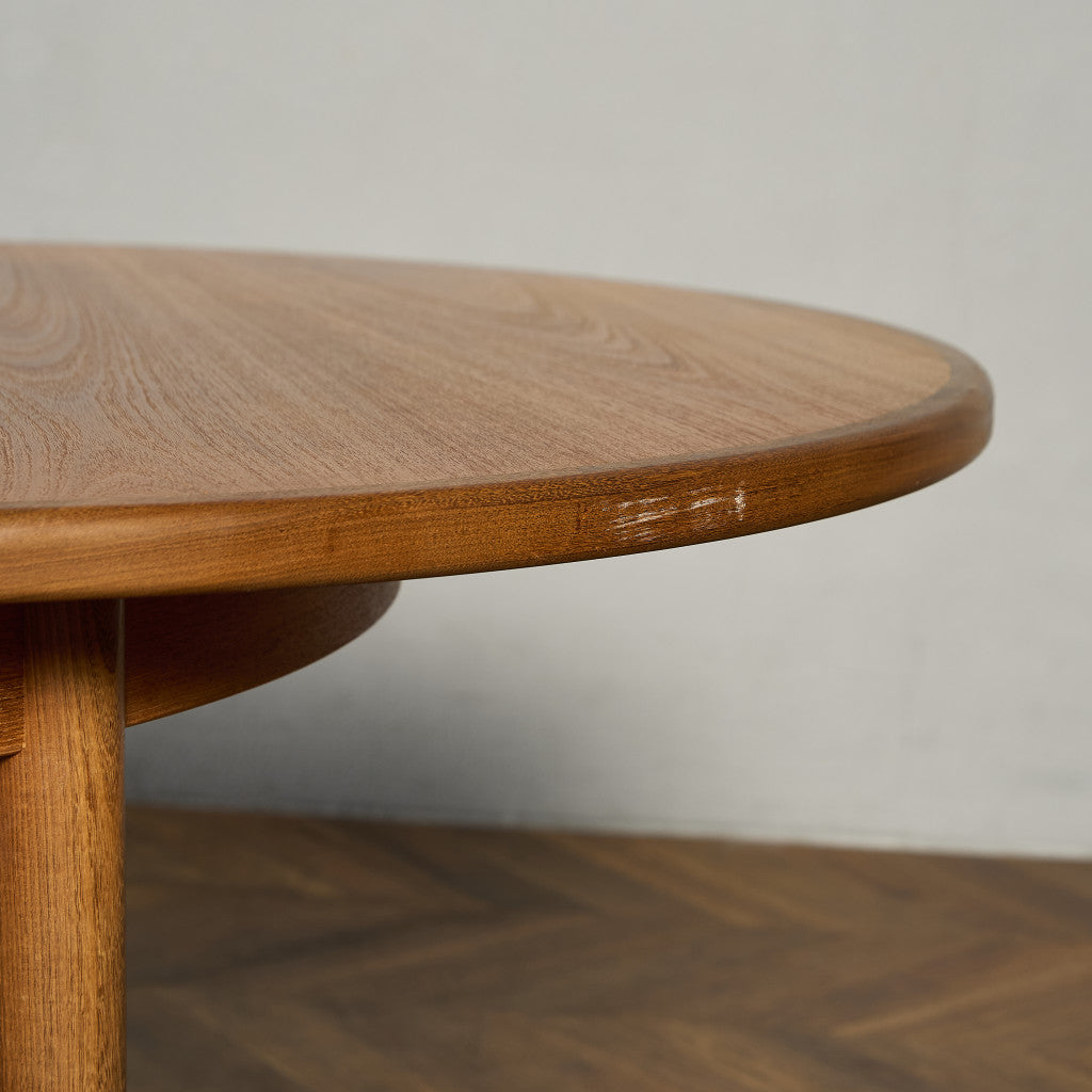 ヴィンテージ エクステンション オーバルダイニングテーブル