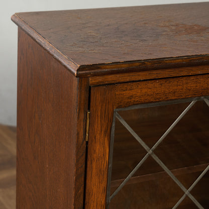 英国 クラシック オーク材 ブックケース