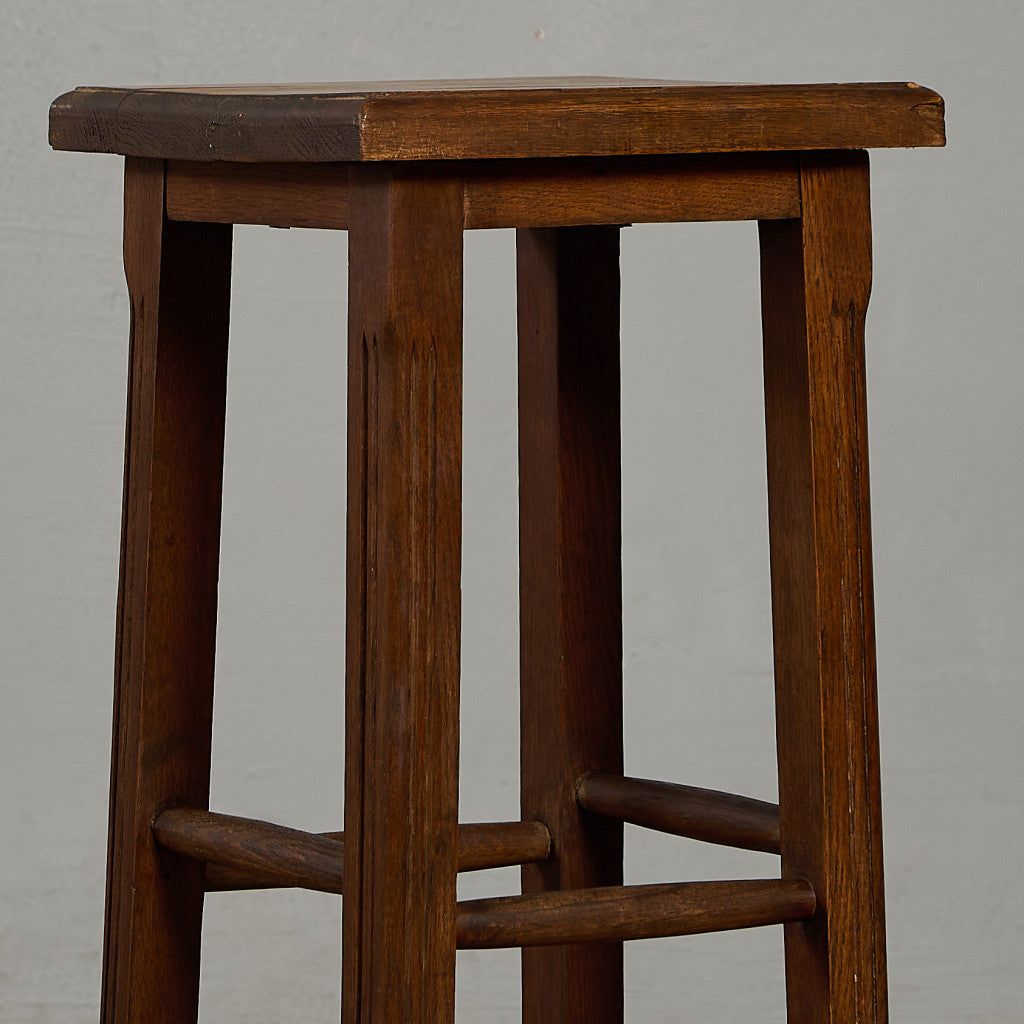 イギリス ヴィンテージ ハイ スツール