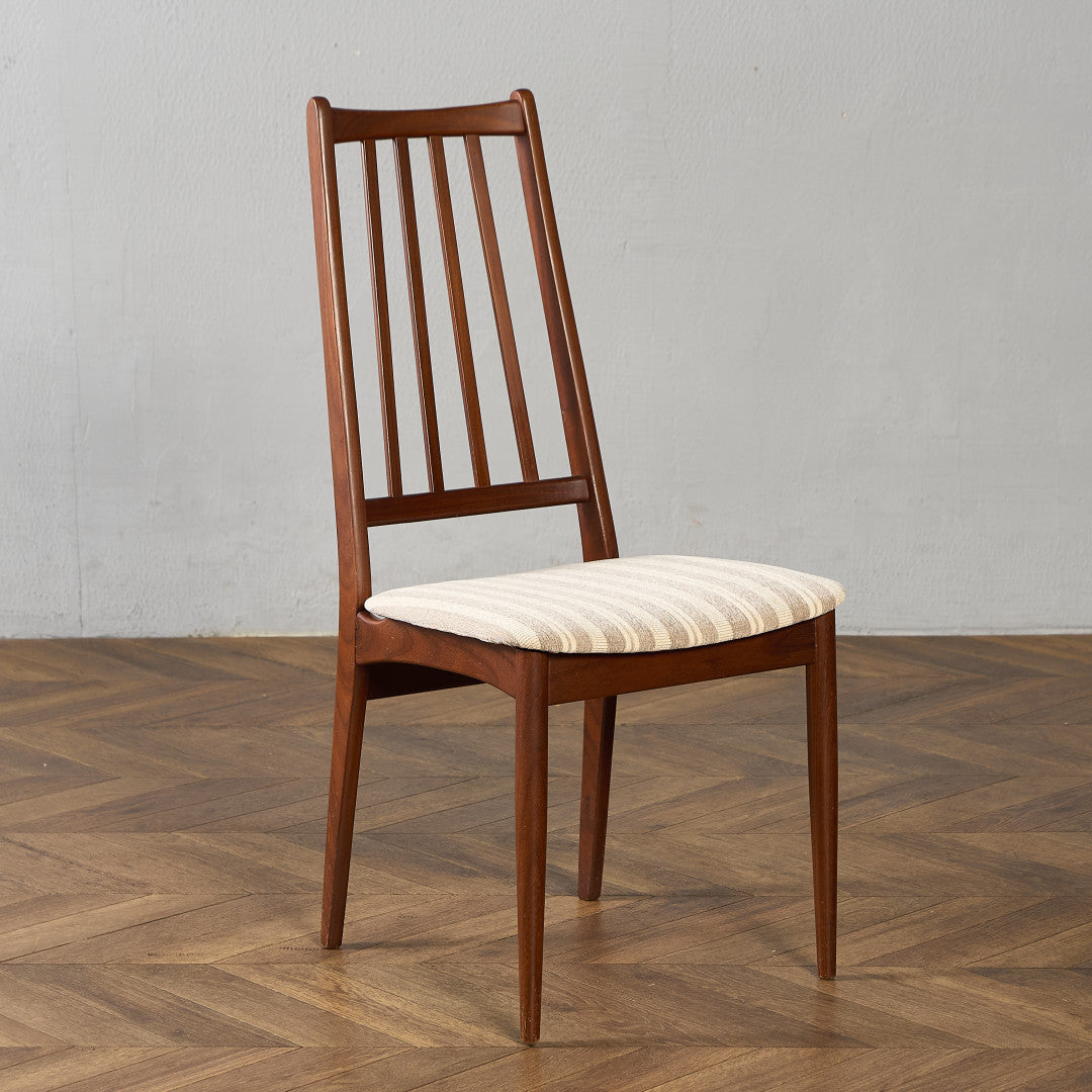 ヴィンテージ スラットバックチェア 座面張替え済み