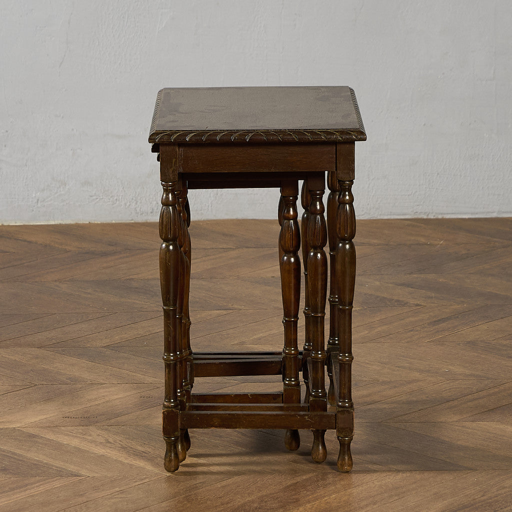 英国 クラシック オーク ネストテーブル #97318