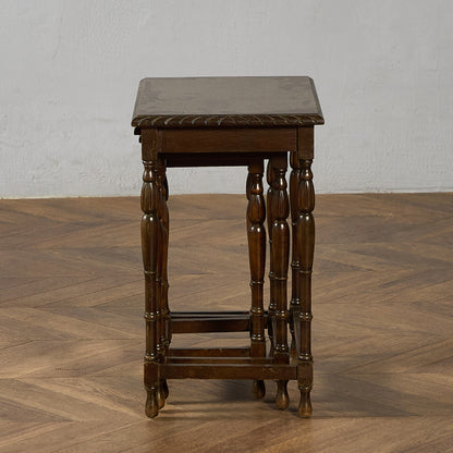 英国 クラシック オーク ネストテーブル #97318