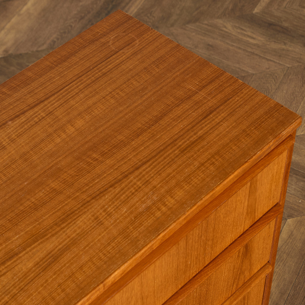 英国 ヴィンテージ 4段 チェスト #90033