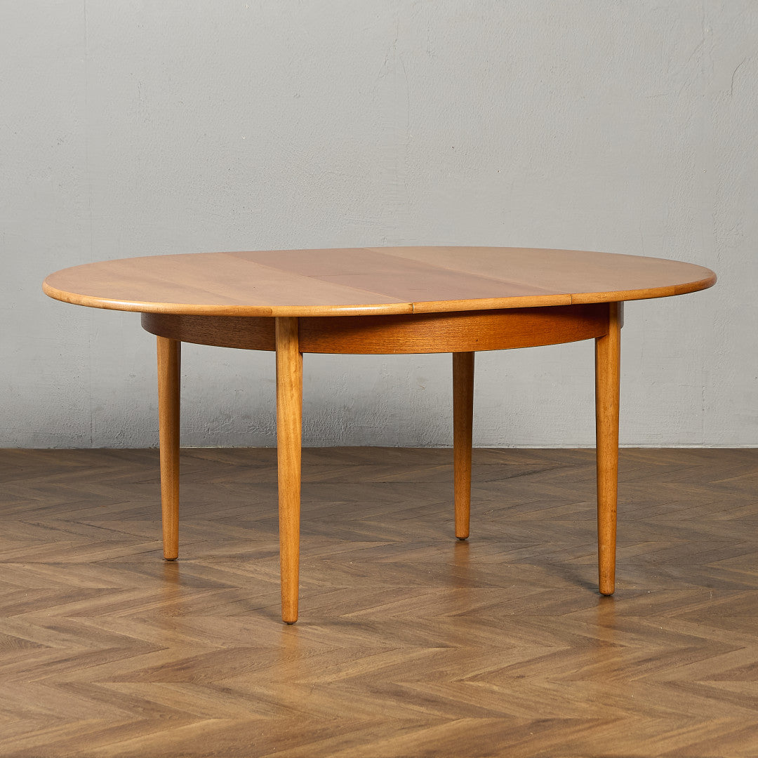 ヴィンテージ エクステンション ラウンドダイニングテーブル