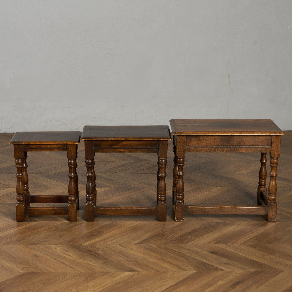 英国クラシック ネストテーブル サイドテーブル