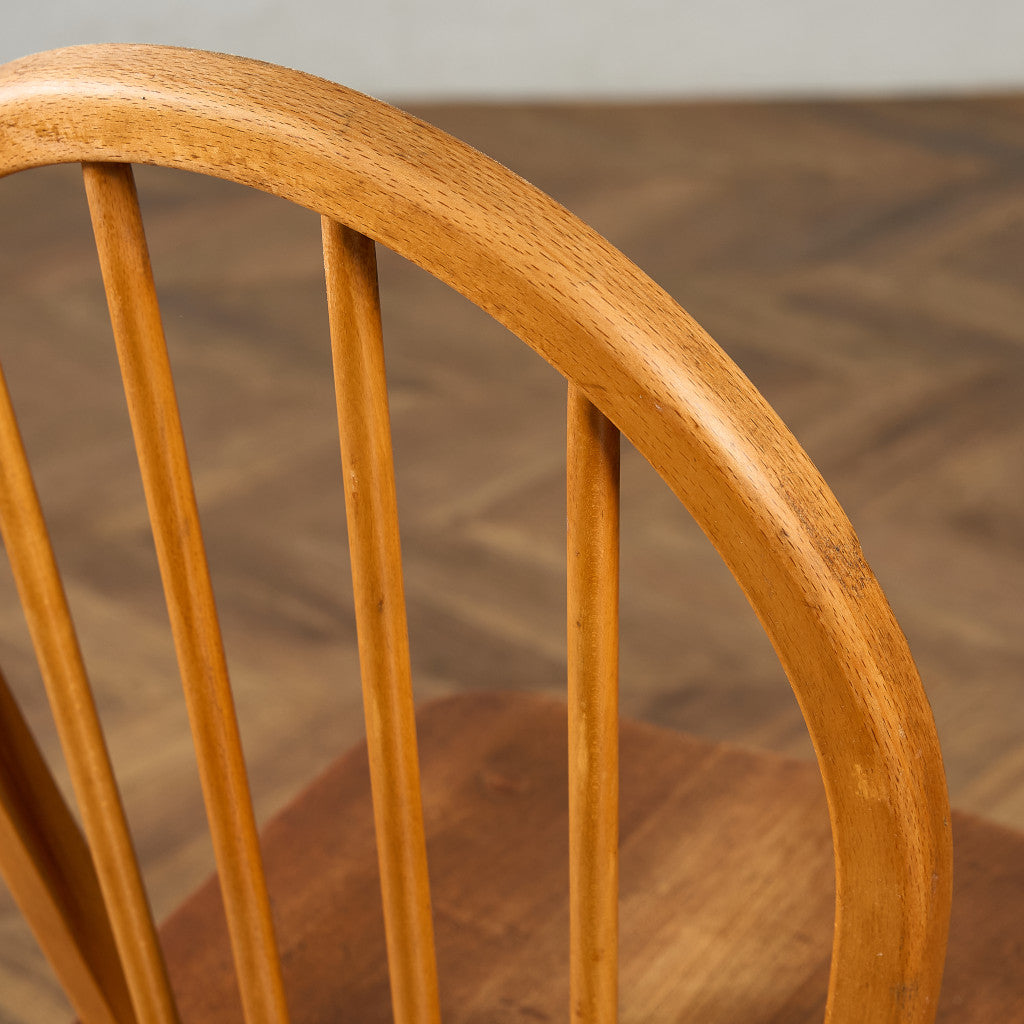 アーコール ERCOL ヴィンテージ 4本 スポーク フープバックチェア