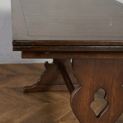 英国 クラシック ドローリーフ ダイニングテーブル