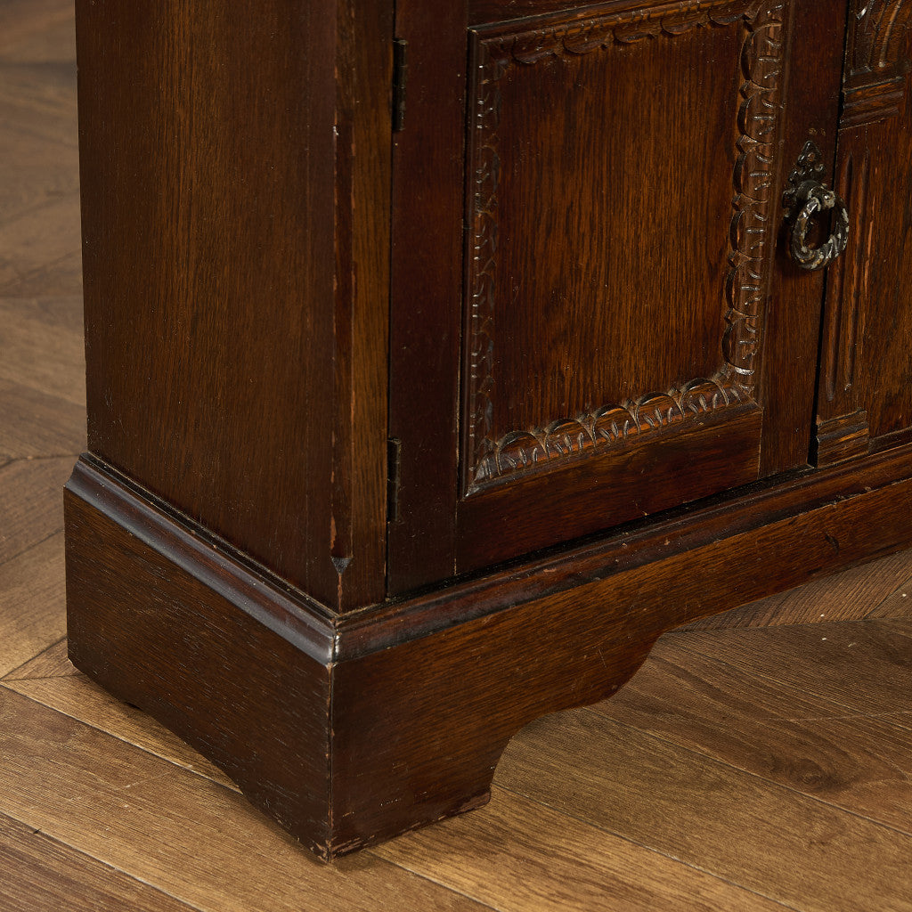 英国 クラシック オーク材 ブックケース