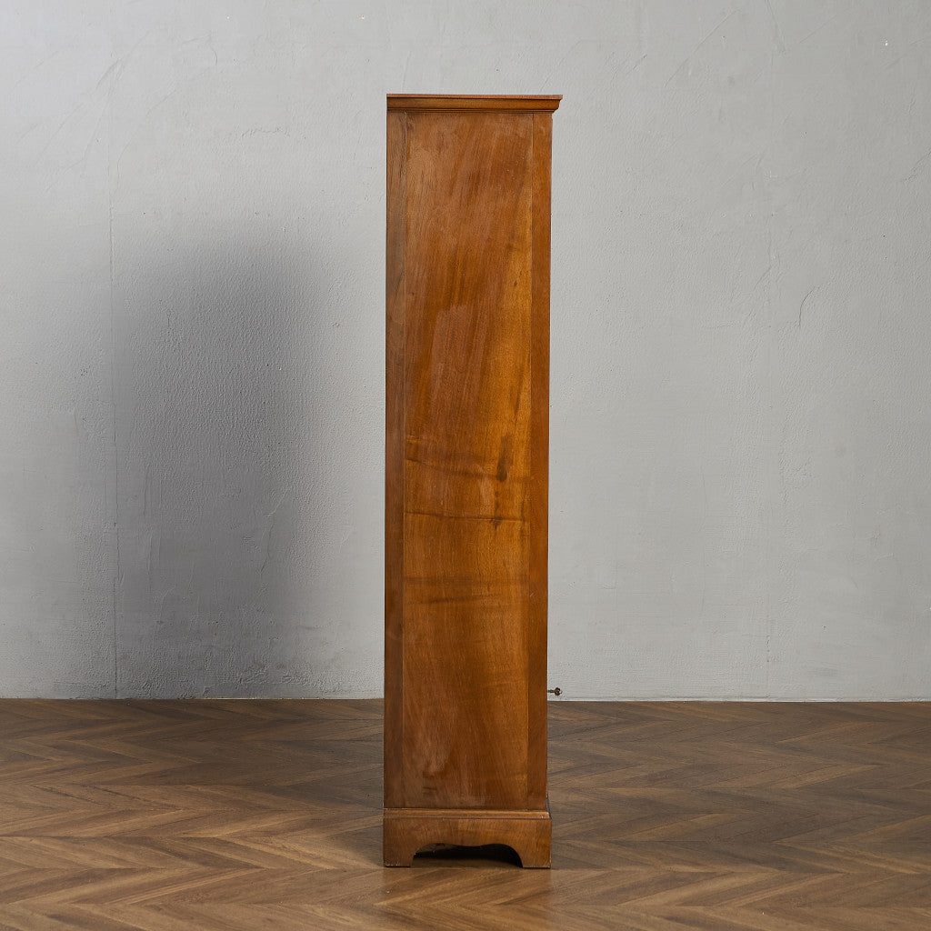 英国 クラシック ウォールナット ブックケース