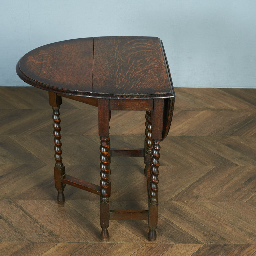 英国クラシック ドロップリーフ ゲートレッグテーブル #83843