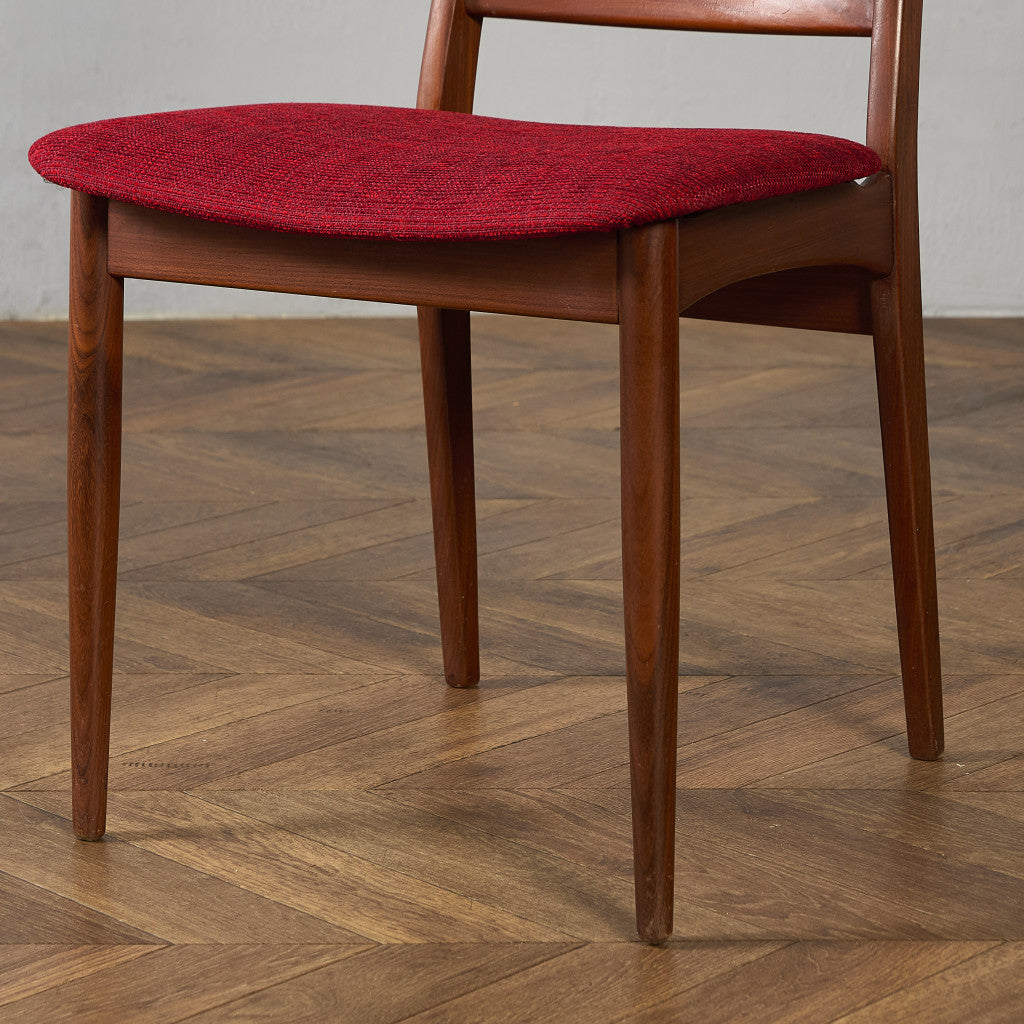 ヴィンテージ スラットバックチェア 座面張替え済み