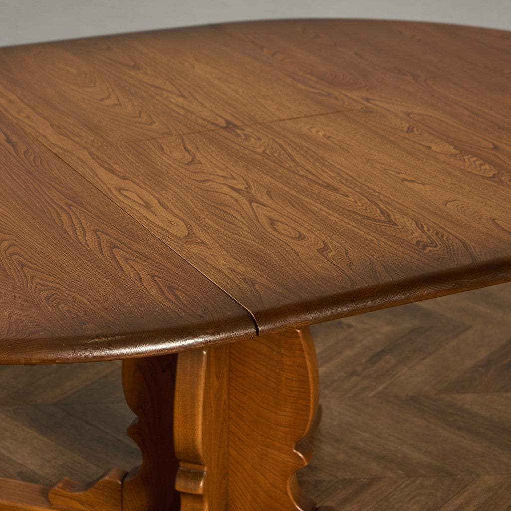 エクステンション ラウンドダイニングテーブル (2700)  ラウンドゴールドラベル