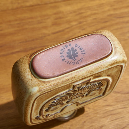 With a grip square Vase