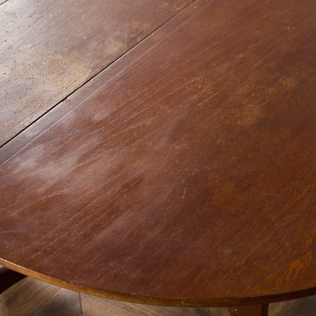 イギリス ヴィンテージ ドロップリーフ ゲートレッグテーブル