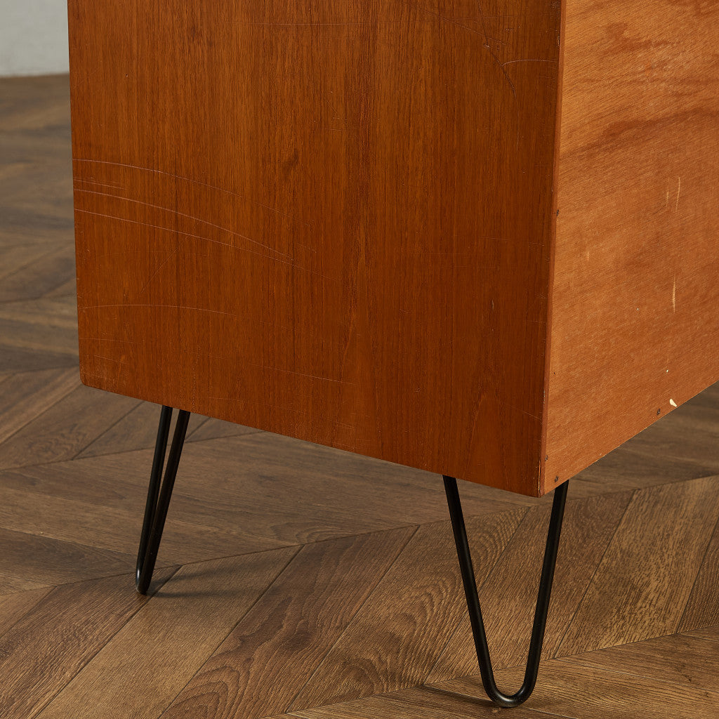 Fresco 3段チェスト カスタム アイアン ヘアピンレッグ