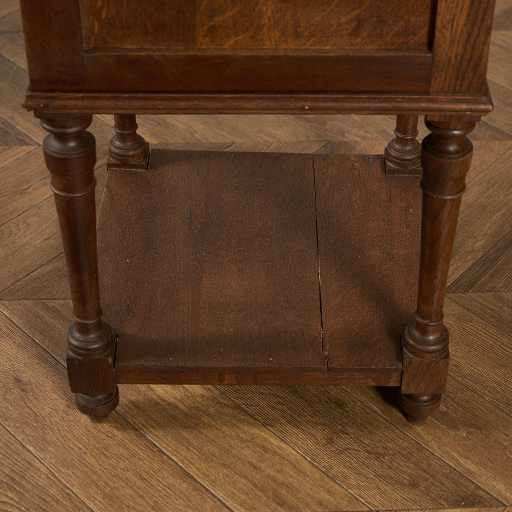 英国 クラシック 大理石 サイドキャビネット #96618