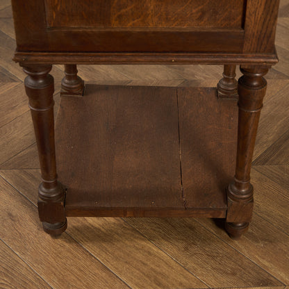 英国 クラシック 大理石 サイドキャビネット #96618