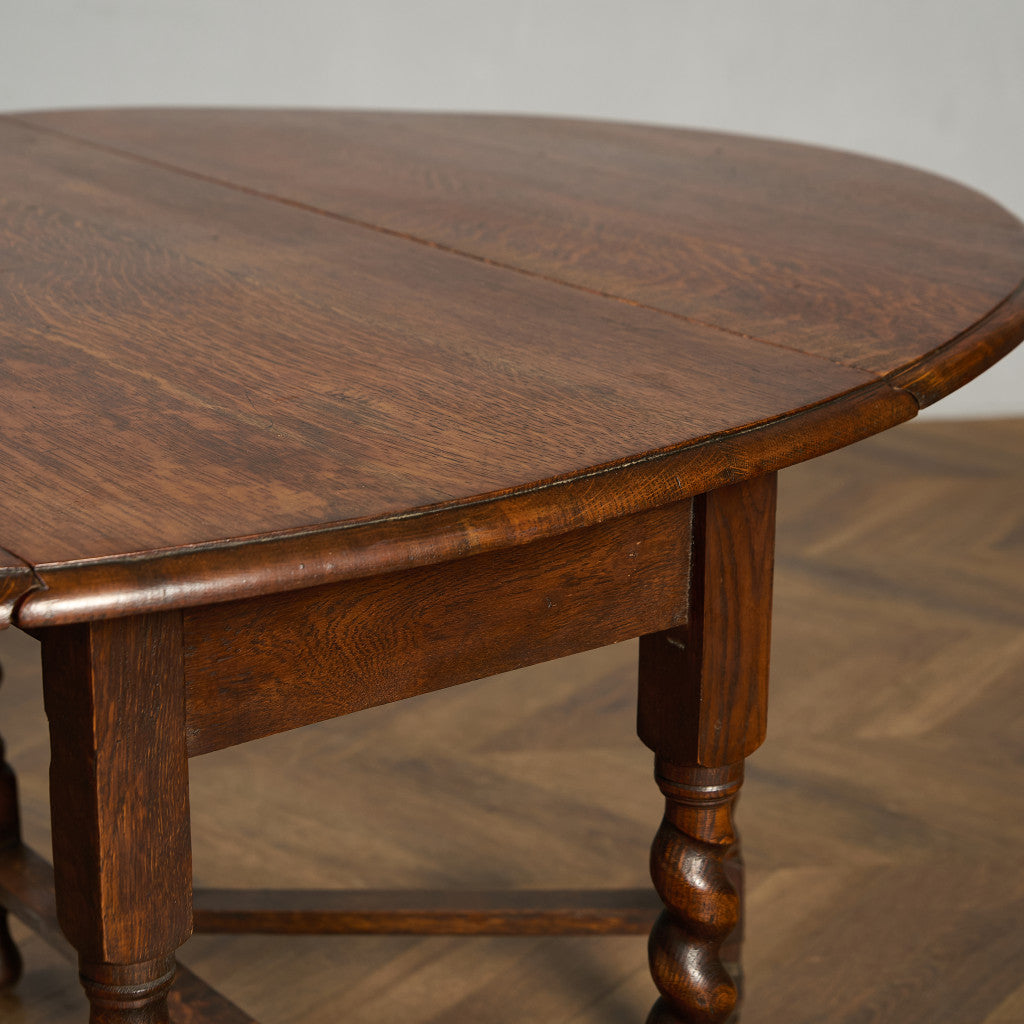 英国 クラシック ドロップリーフ ゲートレッグテーブル #91795