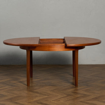 ヴィンテージ エクステンション ラウンドダイニングテーブル