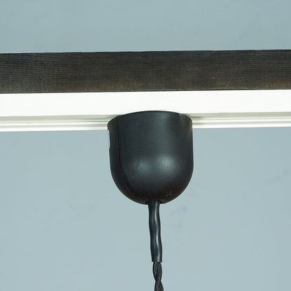 LED Nude i pendant lamp / Walnut