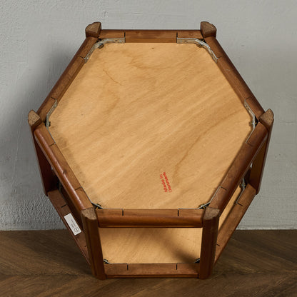 デンマーク ヴィンテージ ヘキサゴン コーヒーテーブル センターテーブル