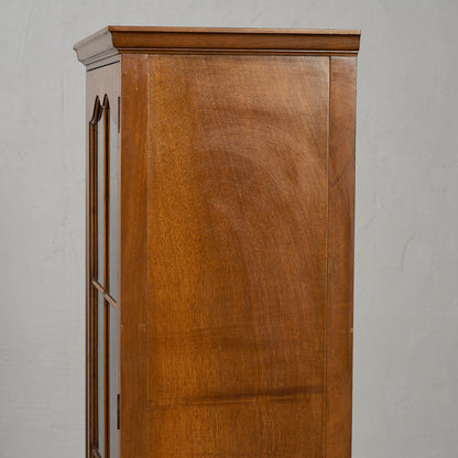 英国 クラシック ウォールナット ブックケース