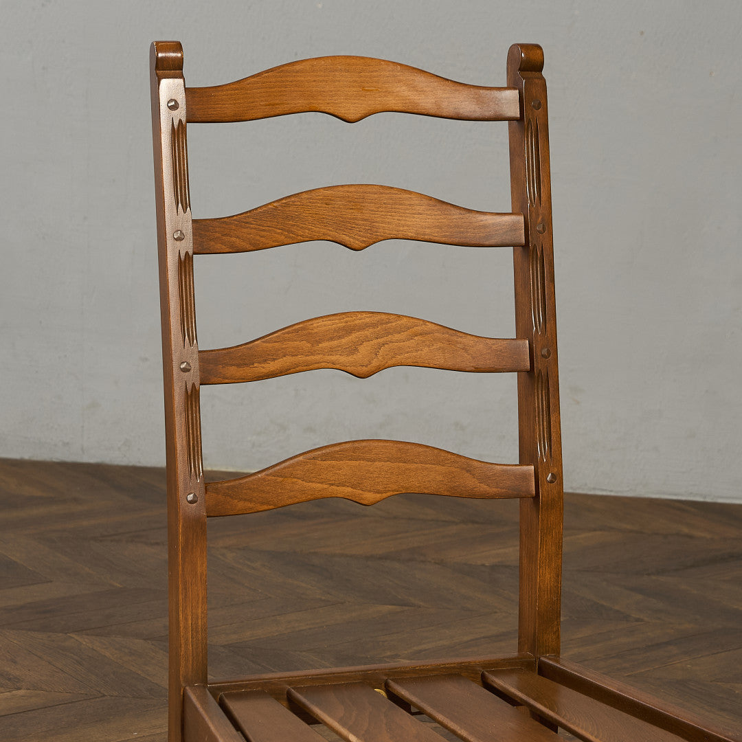 ラダーバックチェア (715) ラウンドゴールドラベル