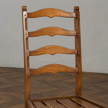 ラダーバックチェア (715) ラウンドゴールドラベル