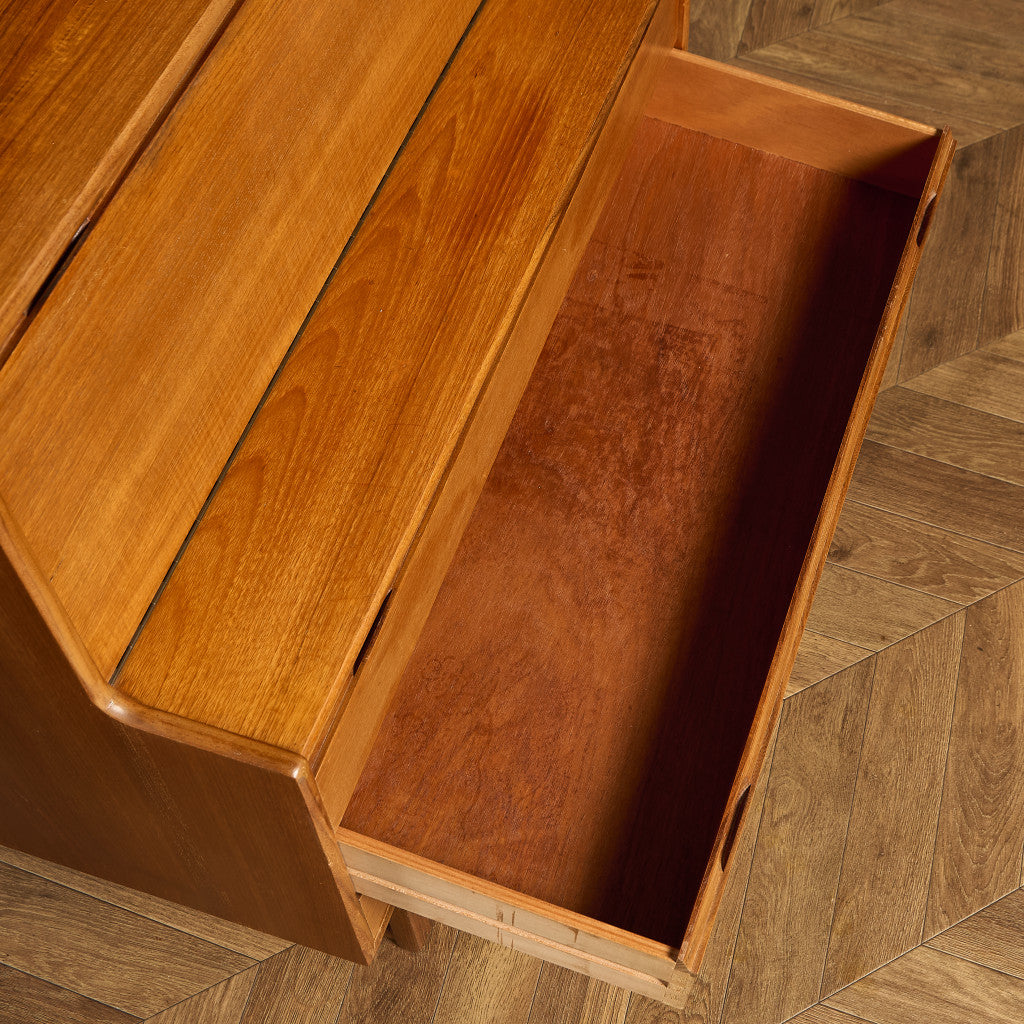 ヴィンテージ ビューローブックケース ウォールユニット